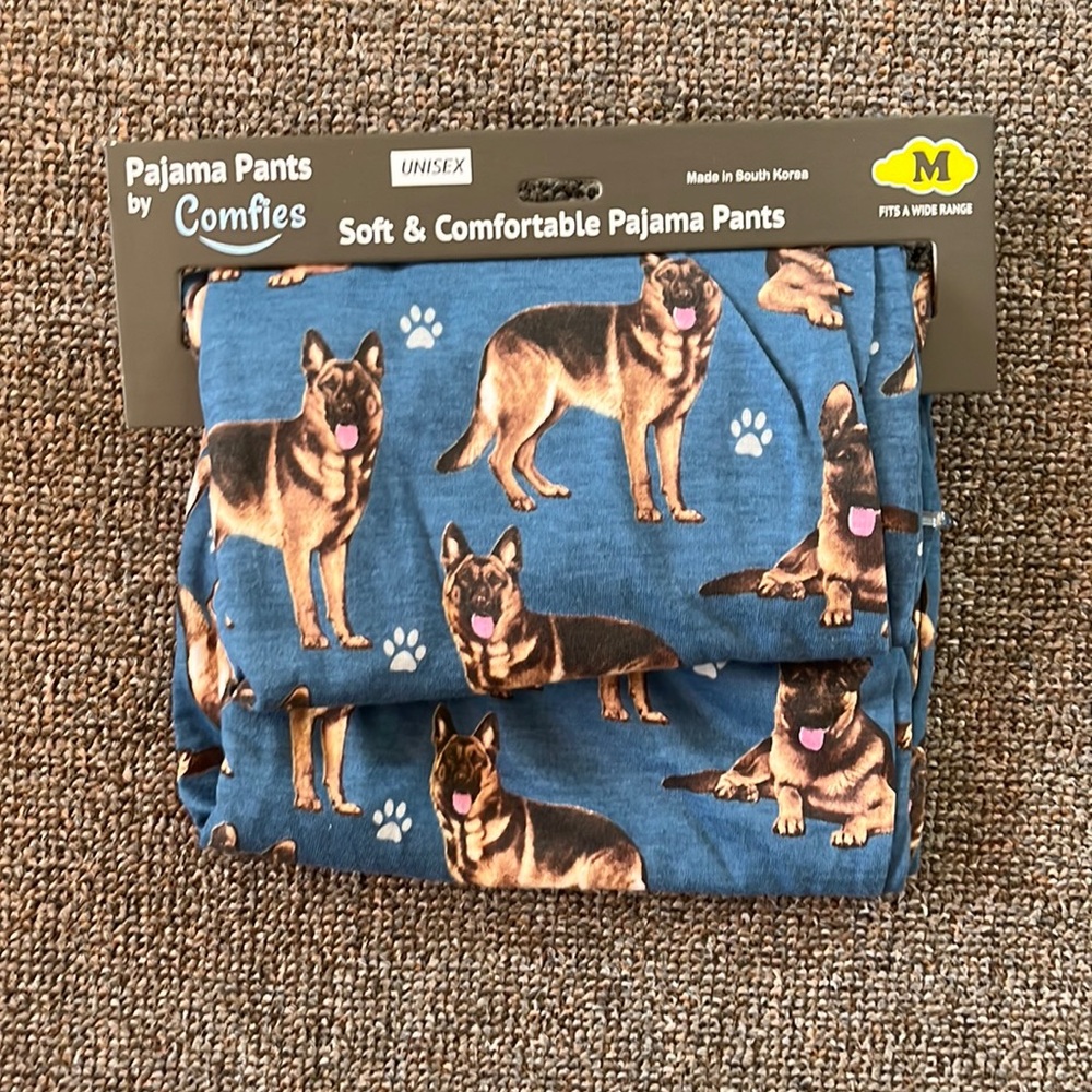German Sheppard unisex pajama pants